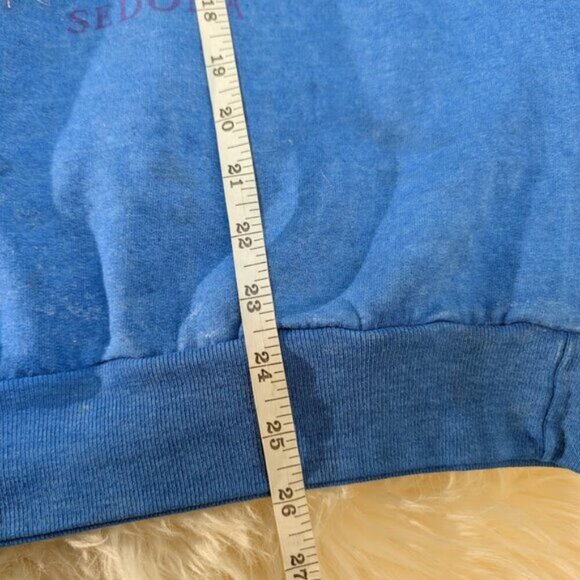 Vintage Sedona Blue Graphic Crewneck Sweater Size Large - Picture 5 of 7